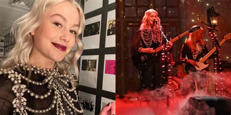 snl gucci sweater|Phoebe Bridgers Wears Gucci Dress For Saturday Night Live.